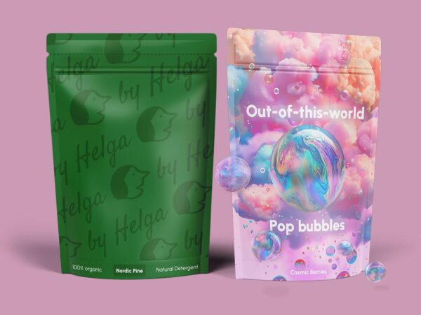 Stand Up Pouch med eget tryck - Egen design - Enklapack.se