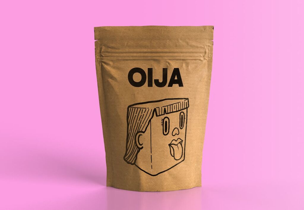 Doypack Eco Papper / Pouch Eco med eget tryck - Enklapack.se
